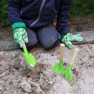 Set outils jardin verts