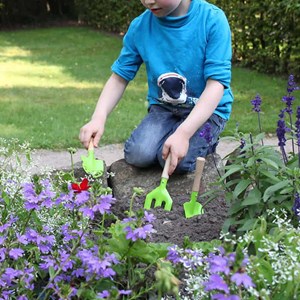 Set outils jardin verts