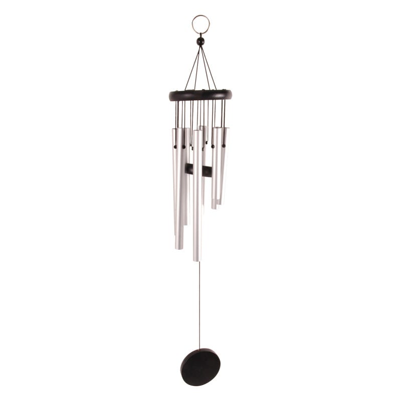 Carillon éolien Cheval En Métal Bronze Rouge - 90 Cm Avec 4 Tubes Et 7 Chevaux - Décoration Extérieure Jardin Terrasse - 10