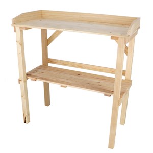 Table à rempoter en bois naturel