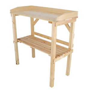 Table à rempoter en bois naturel