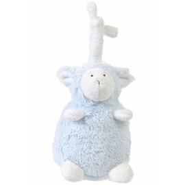 Peluche musicale mouton bleu