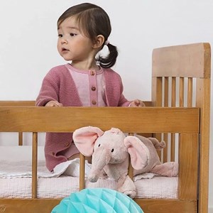 Peluche éléphant elliot rose 30cm