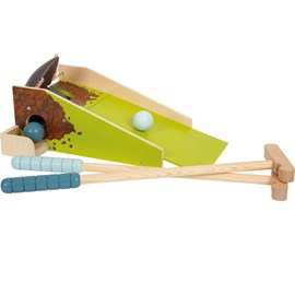 Mini golf pour enfants taupe