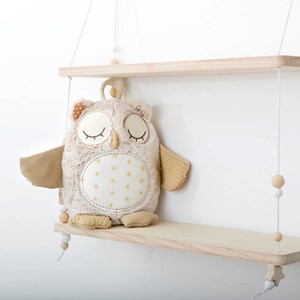 Peluche musicale chouette