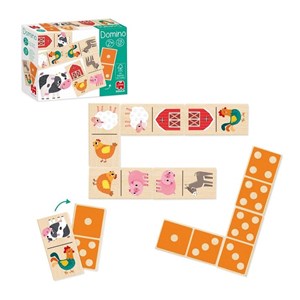 Dominos en bois ferme