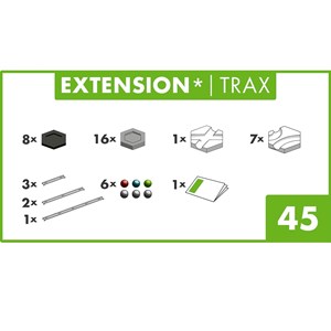 Gravitrax - extension rails 44 pièces