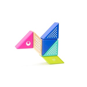 6 blocs en bois magnétiques - colibri