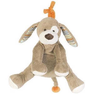 Peluche musicale chien doodle 20cm