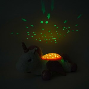 Peluche veilleuse projecteur d'étoiles