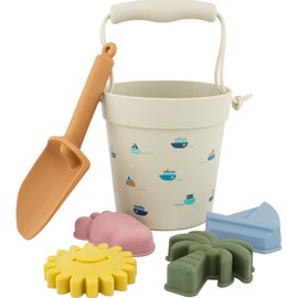 Seau de plage en silicone la mer