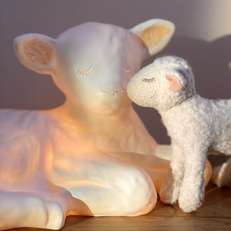 Mary l'agneau en peluche 16 cm (Egmont) - Image 2