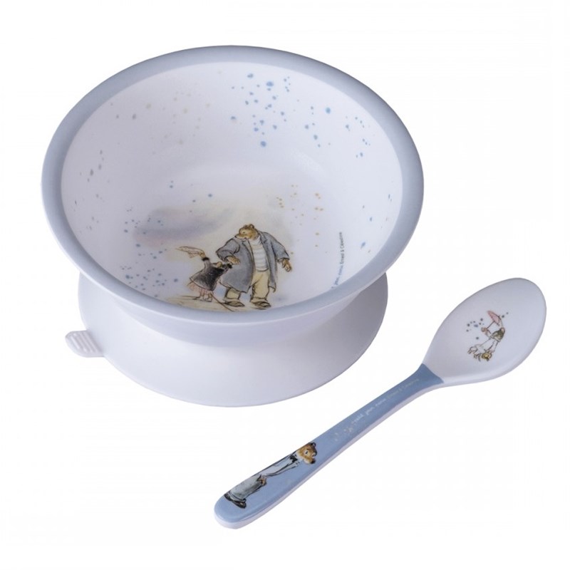 Bol ventouse avec cuillère ernest et c?