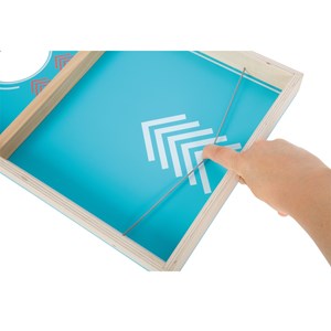 Jeu de cornhole et de sling puck