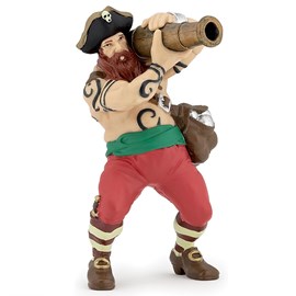 Figurine pirate au canon