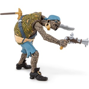 Figurine pirate mutant tortue