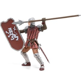 Figurine chevalier au javelot