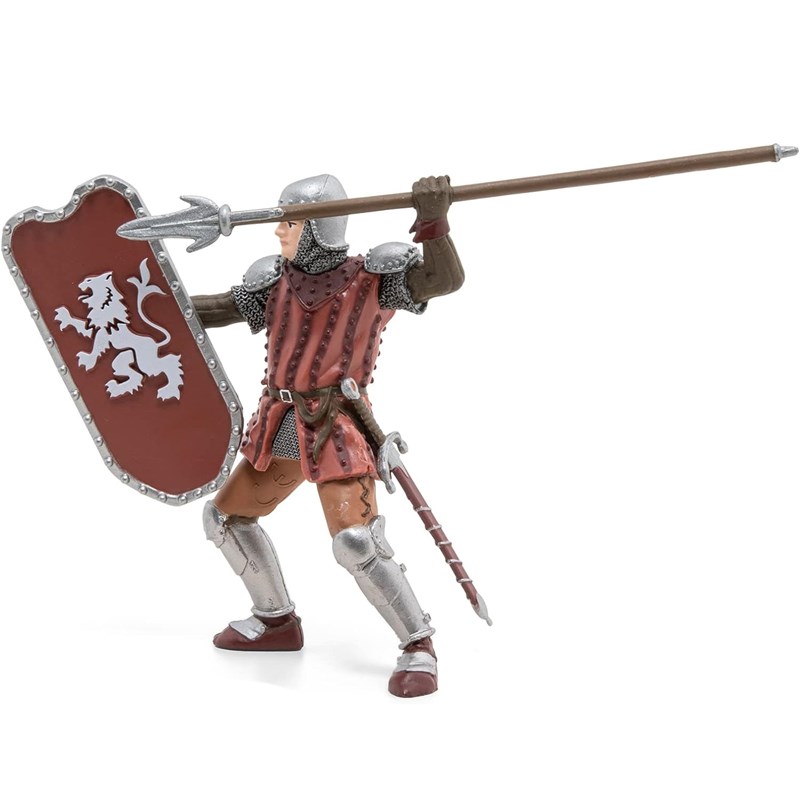 Figurine chevalier au javelot