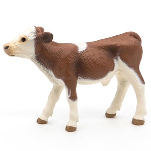 Figurine veau simmental