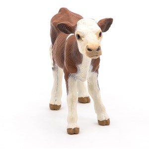 Figurine veau simmental