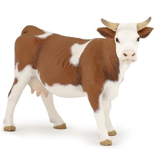 Figurine vache simmental