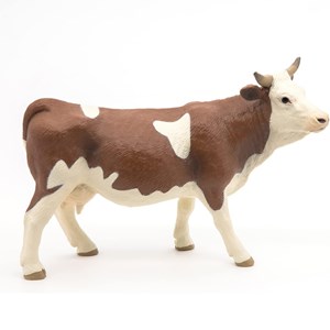 Figurine vache simmental