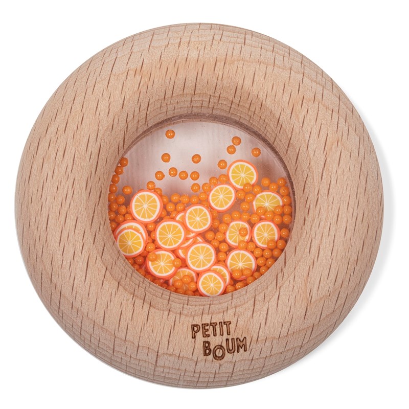 Donut sensoriel oranges