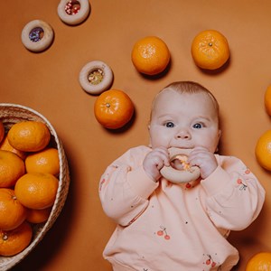 Donut sensoriel oranges