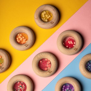 Donut sensoriel oranges