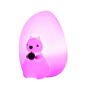 Veilleuse écureuil avec télécommande