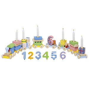 Train anniversaire 14 pcs