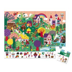 Puzzle d'observation les contes 24 pcs