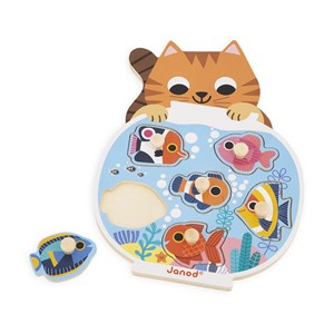 Puzzle en bois aquarium