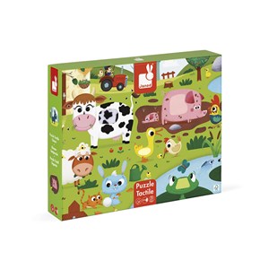 Puzzle tactile de la ferme