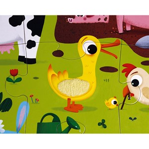 Puzzle tactile de la ferme