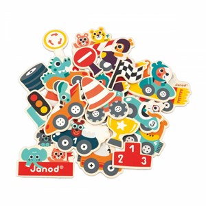 Magnets bolides 24 pièces