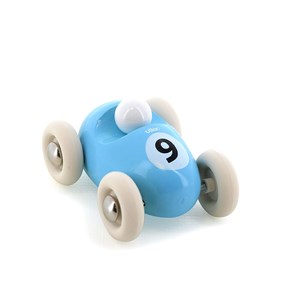 Mini roadster en bois bleu ciel
