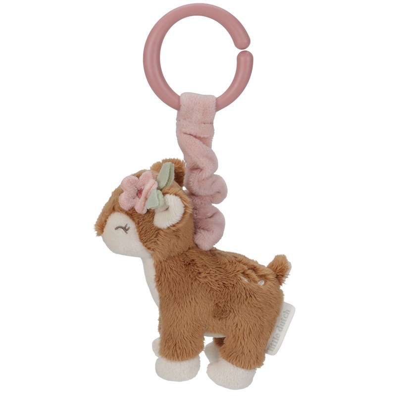 Peluche faon vibrante à suspendre