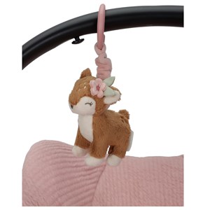 Peluche faon vibrante à suspendre