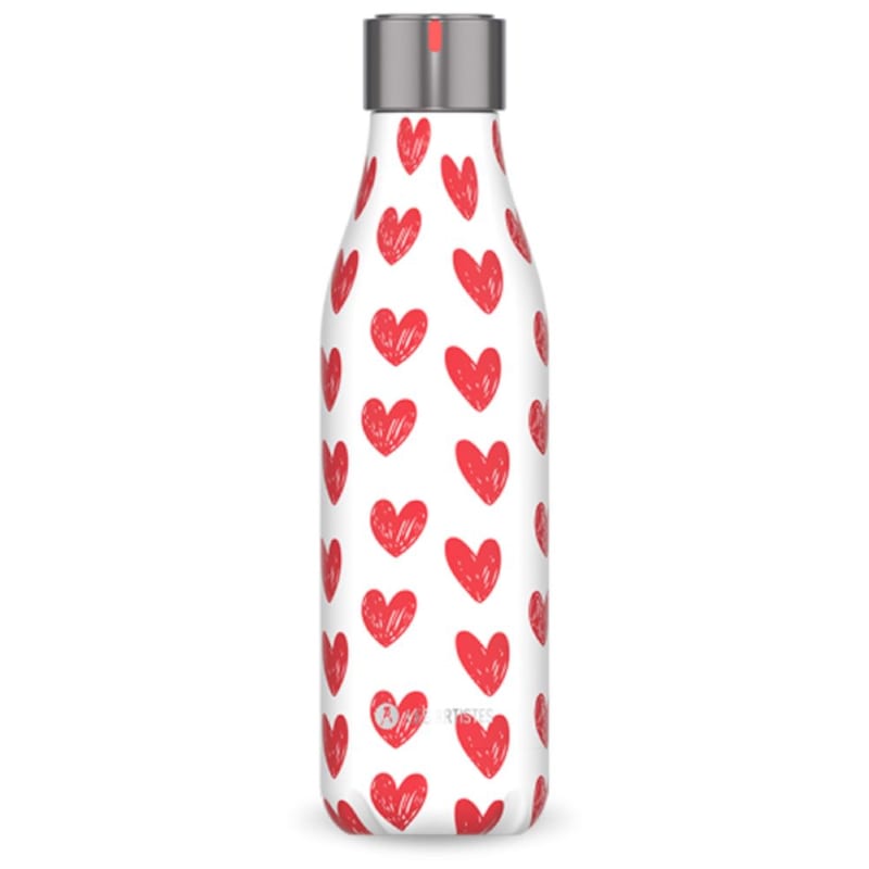 Bouteille isotherme cœurs 500 ml