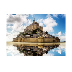 Puzzle l'abbaye du mont saint-michel 100
