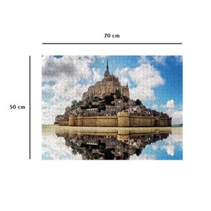Puzzle l'abbaye du mont saint-michel 100
