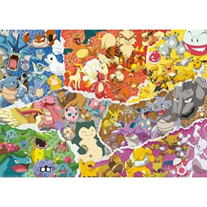 Puzzle l'aventure pokémon 1000 pièces