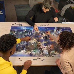 Puzzle vue sur le château poudlard 3000