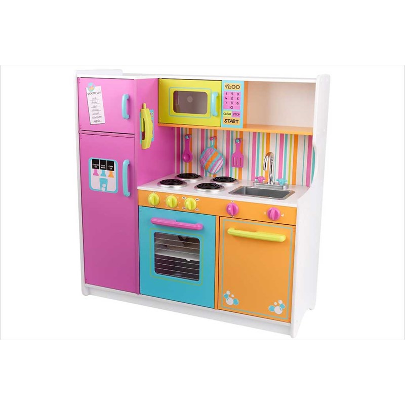 KidKraft - Grande cuisine aux couleurs vives