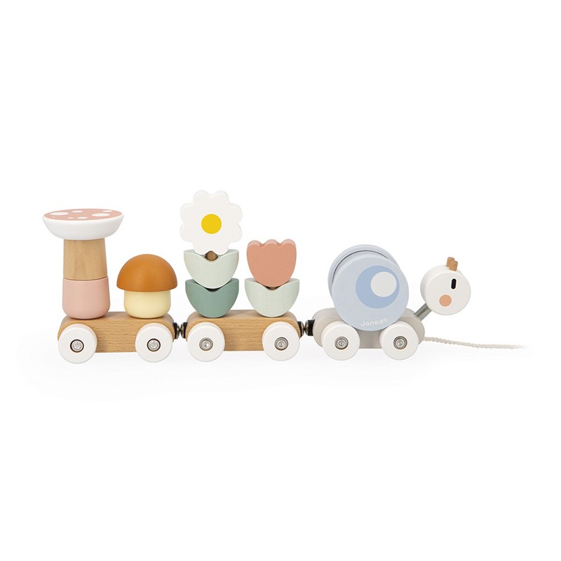 Train escargot à tirer sweet cocoon
