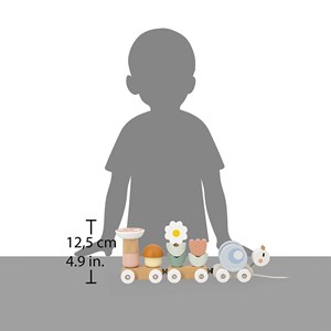 Train escargot à tirer sweet cocoon