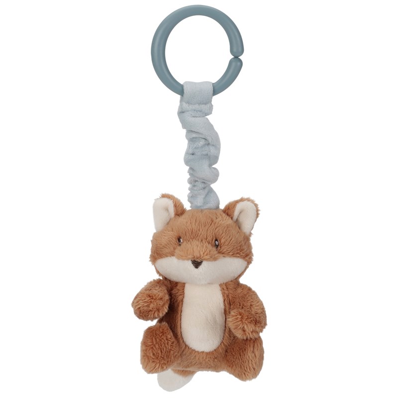 Peluche renard vibrante à suspendre