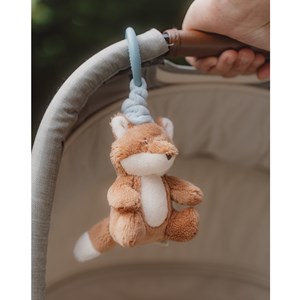 Peluche renard vibrante à suspendre