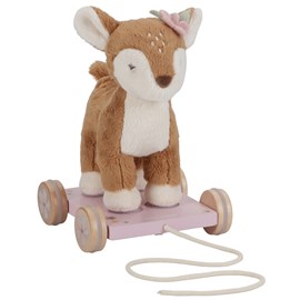 Peluche faon à tirer fairy garden